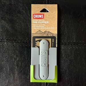 Chums Gray Flipper Phone Wallet